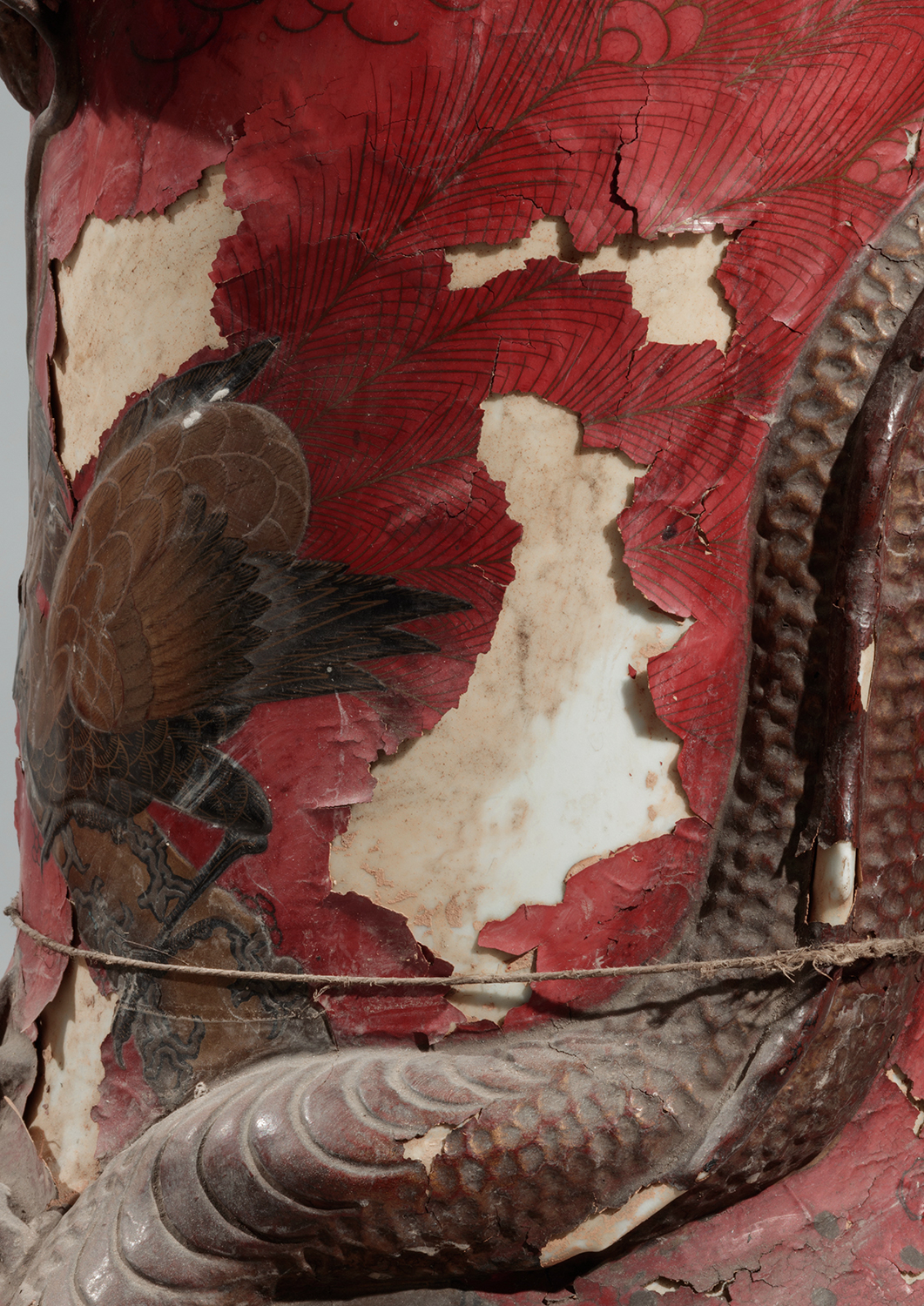 Image in the process of restoration